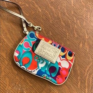 Authentic Coach Wristlet
